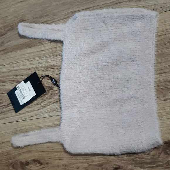 KuwallaTee Fluffy Cropped Tank Top - Picture 6 of 7